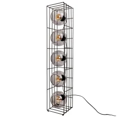 Stehleuchte Cesta schwarz Glas*näve