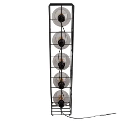 Stehleuchte Cesta schwarz Glas*näve