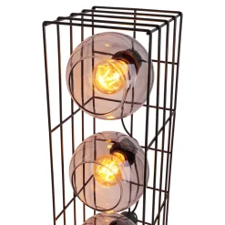 Stehleuchte Cesta schwarz Glas*näve