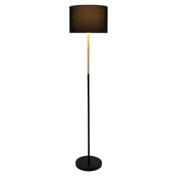 Stehleuchte Tessile schwarz 36 cm Textil^näve Discount