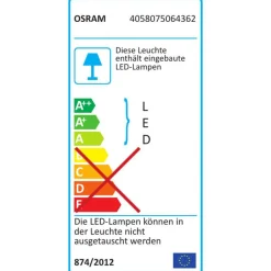 LED Strahler Endura Flood mit Sensor 50W^Osram New