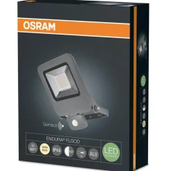 LED Strahler Endura Flood mit Sensor 50W^Osram New