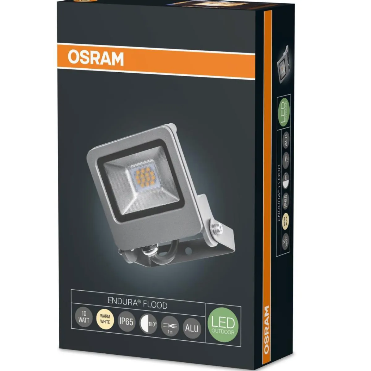 LED Strahler Endura Flood 10W grau^Osram Sale