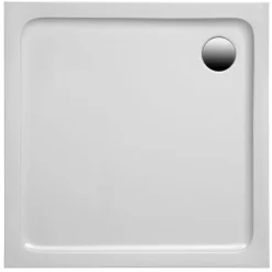 Acryl-Duschbecken quadratisch 90 x 90 x 3 cm weiß^Ottofond New