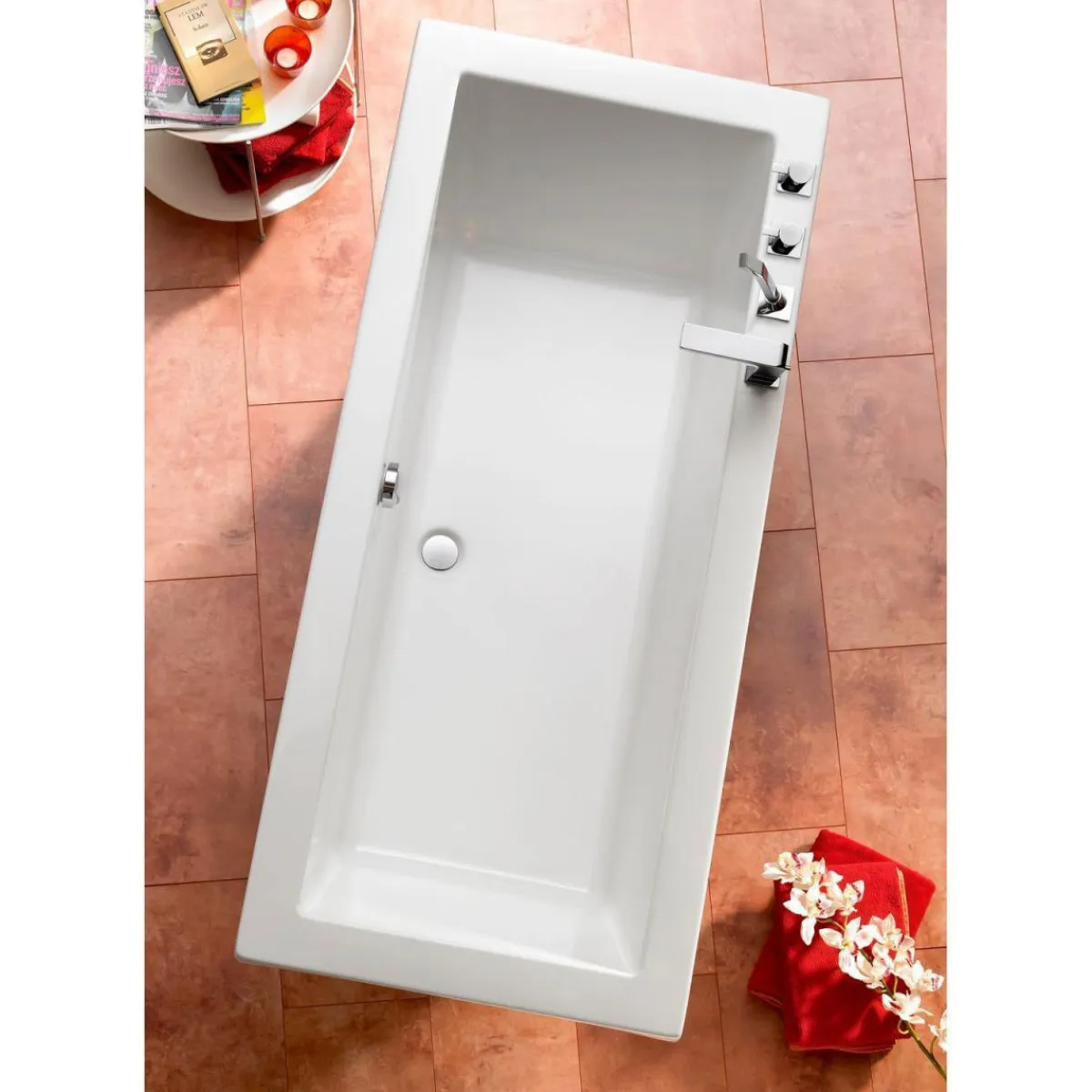 Badewanne Cubic 170x75 cm weiß*Ottofond