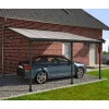 Feria Alu Terrassenüberdachung Polycarbonat 4x6 m dunkelgrau^Palram Canopia Best