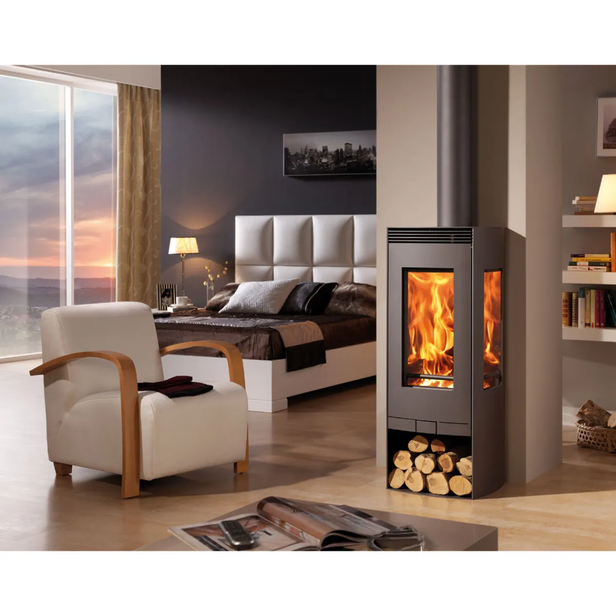 Kaminofen ALBA Ecodesign 8 kW*Panadero Best