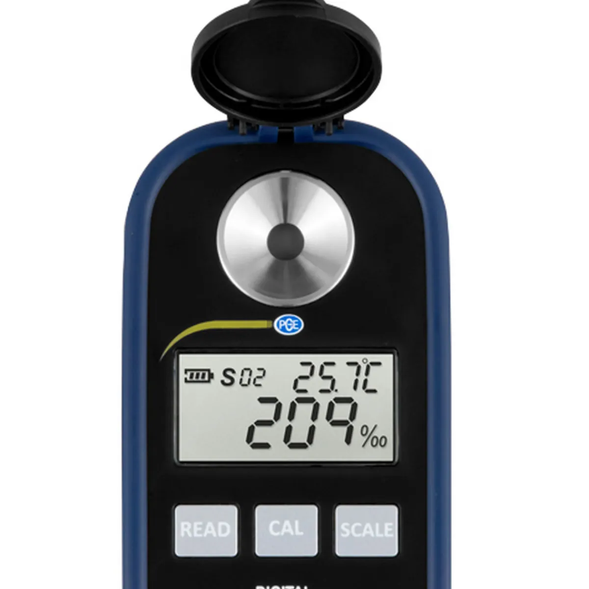 Refraktometer „PCE-DRH 1“, Zuckergehalt/Wassergehalt von Honig*PCE Instruments