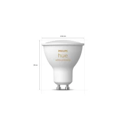 LED-Reflektor White Ambiance 2er-Set GU10 5W^Philips Hue Best