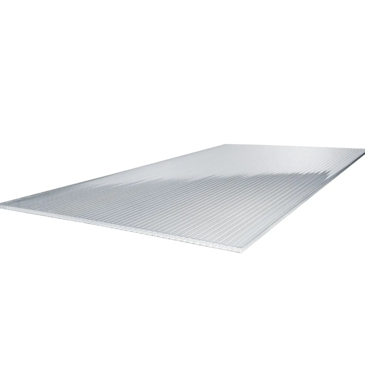 gutta Polycarbonat-Hohlkammerplatte transparent 250 x 98 cm