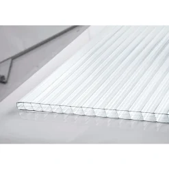 gutta Polycarbonat-Hohlkammerplatte transparent 250 x 98 cm