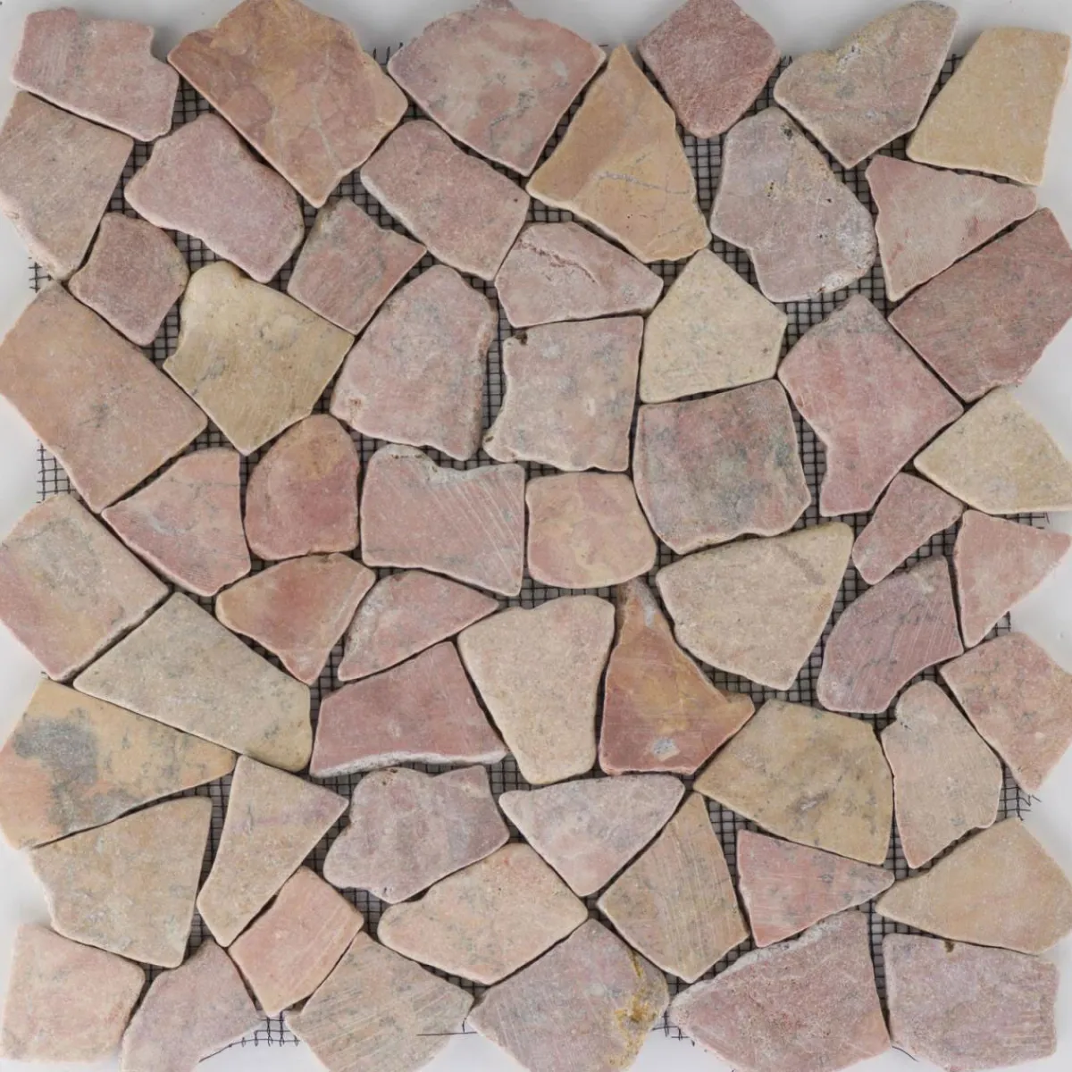 Polymosaik Rosso Verona Marmor 28 x 28 x 0,8 cm* Outlet