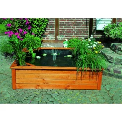Hochteich 4 seitliche Pflanzzonen solar*Promadino Best