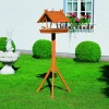 Vogelhaus Rhön mit Fußkreuzständer*Promadino Sale