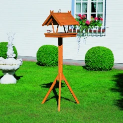 Vogelhaus Rhön mit Fußkreuzständer*Promadino Sale