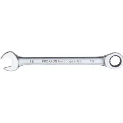 Proxxon Industrial Gabel-Ringschlüssel MicroSpeeder mit Knarrenfunktion 13 mm