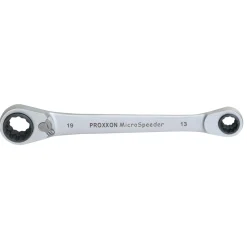 Proxxon Industrial Ringschlüssel MicroSpeeder mit Knarrenfunktion 4-fach