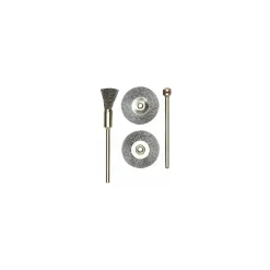 Proxxon Micromot Pinselbürsten Stahl 8 mm 2 Stück