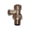 Radiatorverschraubung mit 1/2" Durchgang* Outlet