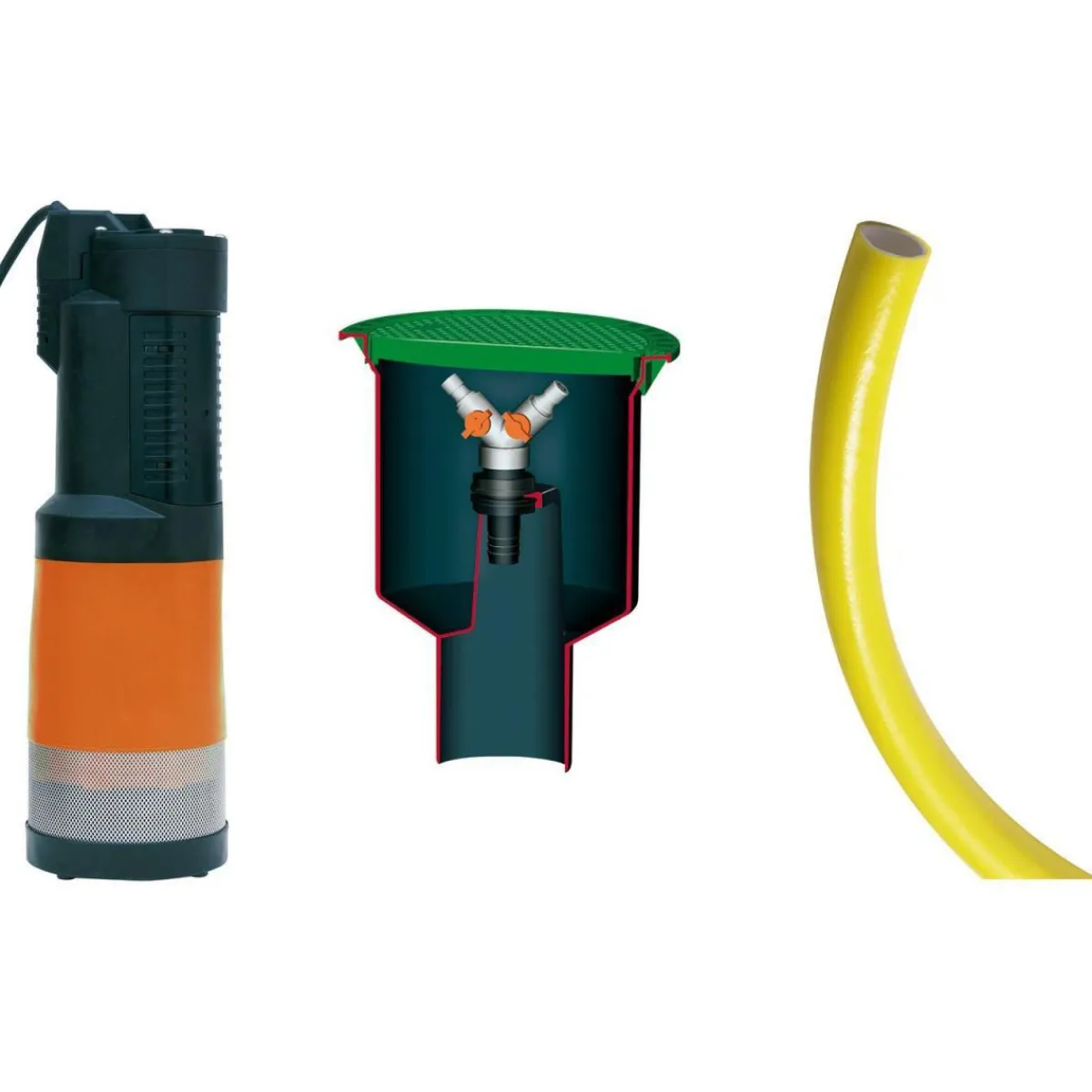 Flachtank Flat M Garten-Comfort Paket 6000 L*4rain Discount