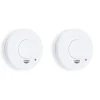 Rauchmelder 2er Set 1-jahres Batterie