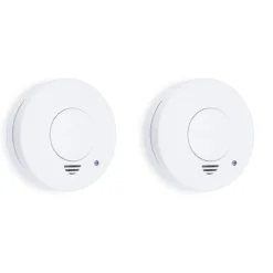 Rauchmelder 2er Set 1-jahres Batterie