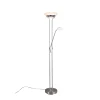 Reality LED-Deckenfluter Orson silber