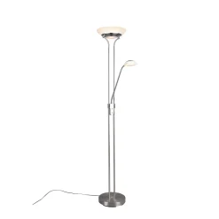 Reality LED-Deckenfluter Orson silber