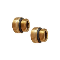 Reduziernippel für Zweirohr-Hahnblock 1/2" x 3/4"^