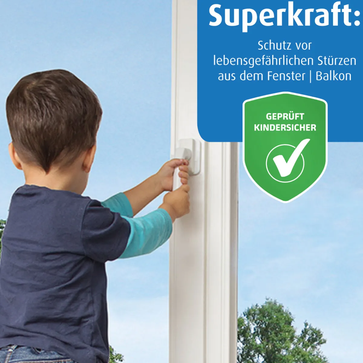Reer Fenster- und Balkontürsicherung WinLock weiß