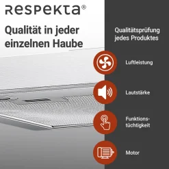 Blockhaube CH 22098IXB silber 60 cm*Respekta Online