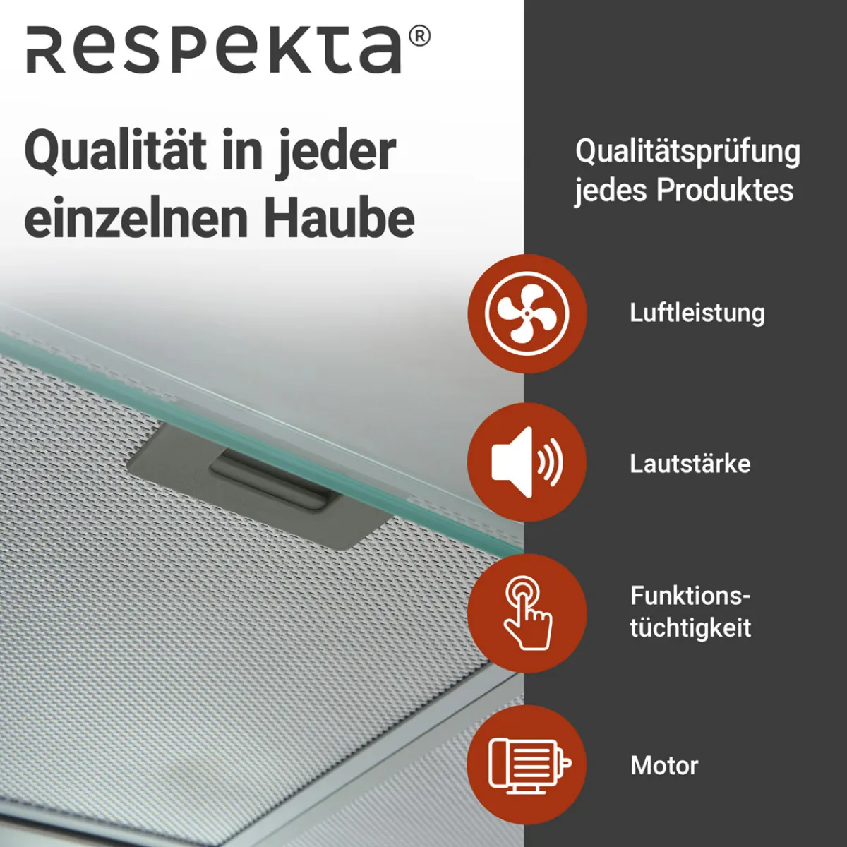 Tilla Unterbauhaube CH1259IXCN 60 cm Edelstahl^Respekta Outlet