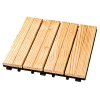Rettenmeier Holz-Klickfliese Douglasie braun 30 x 30 cm