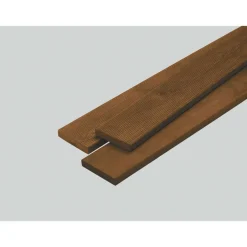 Terrassendiele Kiefer/Teak 300 x 12 x 2,1 cm*Rettenmeier Outlet