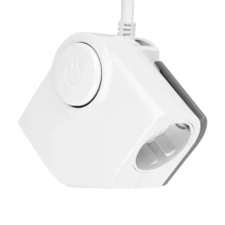 Steckdosenleiste-Eckmontage 2fach 2xUSB inkl Schalter 1,5m*REV Ritter Discount