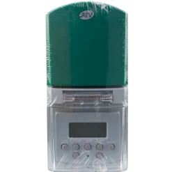 Zeitschaltuhr außen IP44 digital Standard 140 Schaltzeiten grau-grün^REV Ritter Outlet