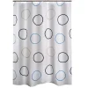 Ridder Duschvorhang Ring Textil 180 x 200 cm