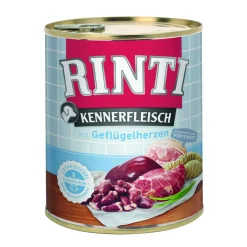 Dose Kennerfleisch Geflügelherzen 800g*Rinti Discount