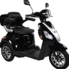 Rolektro E-Dreiradroller „25 V.3“ 1000 W, schwarz