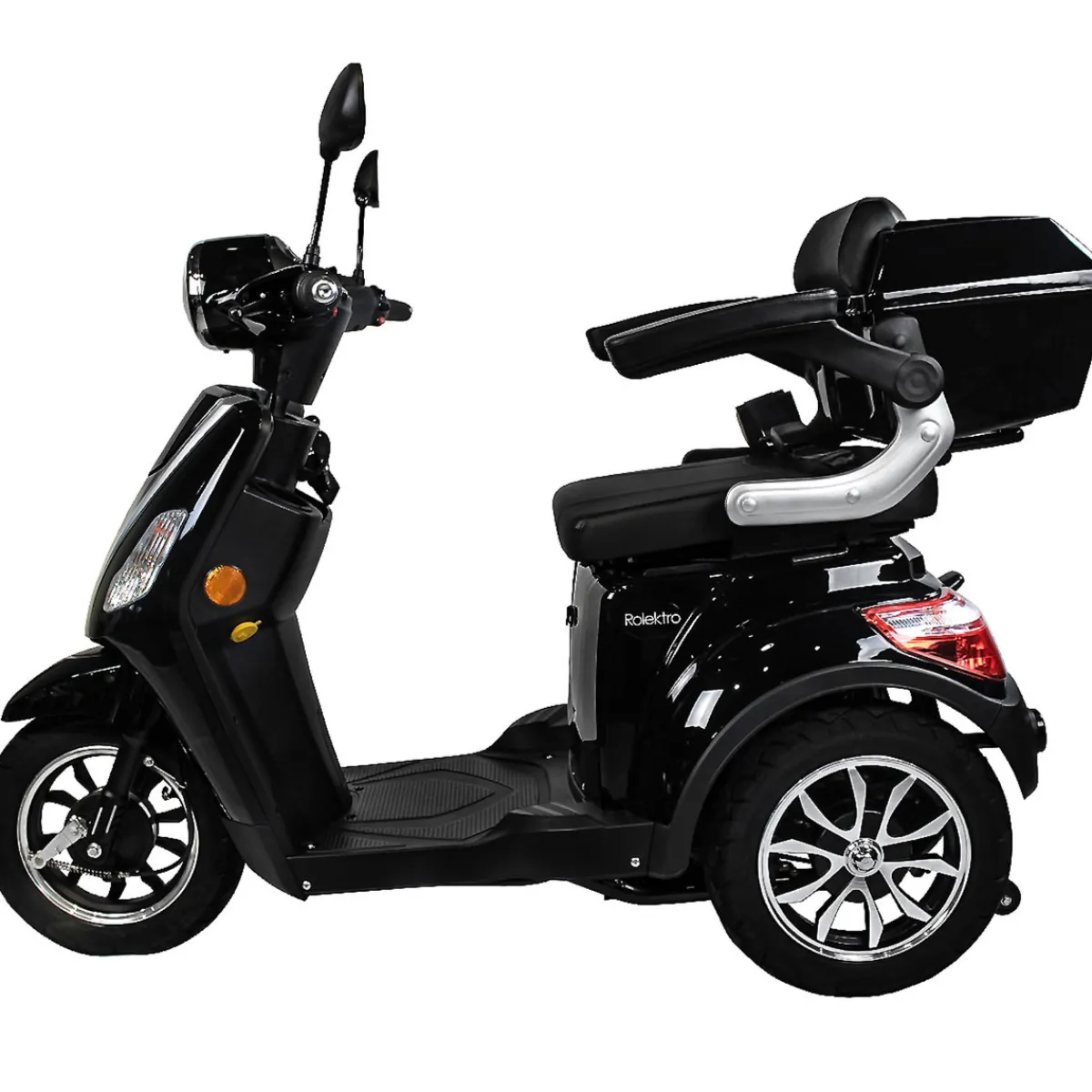 Rolektro E-Dreiradroller „25 V.2“ 1000 W, schwarz