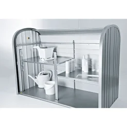 Rollladenbox StoreMax 117 x 109 x 73 cm silber-metallic^ Hot