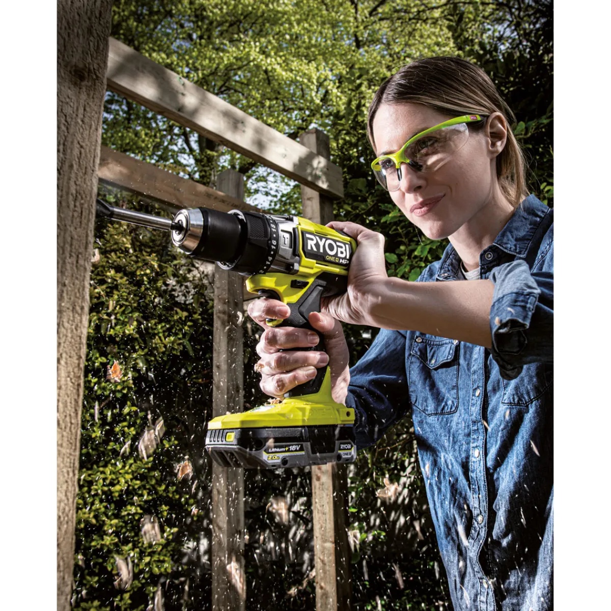 Ryobi Akku-Schlagbohrschrauber RPD18X-242S inkl 2 Akkus und Ladegerät