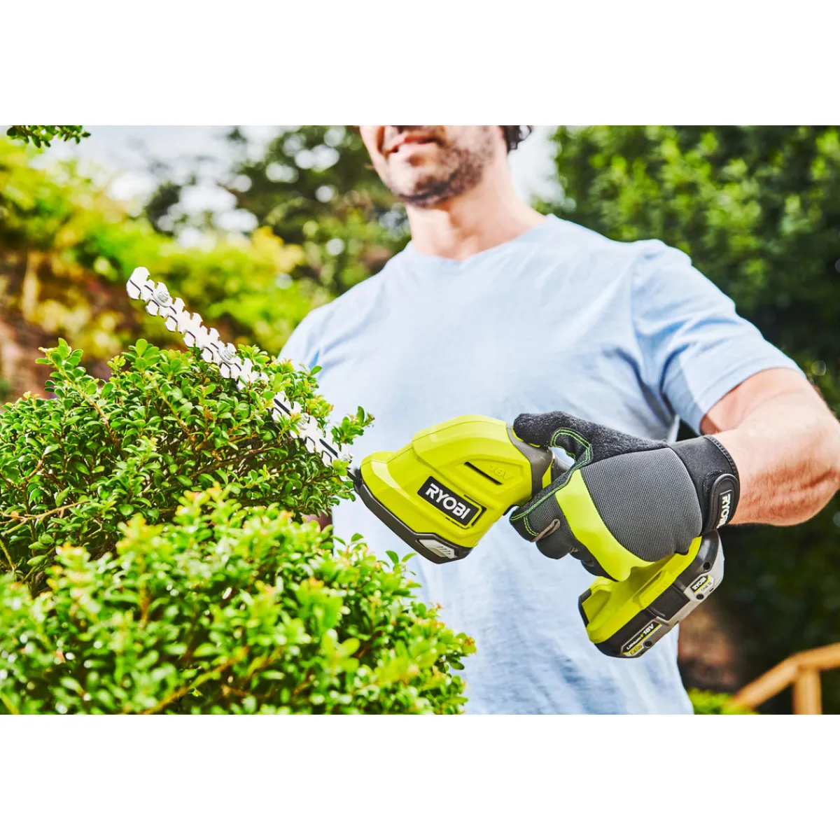 Akku-Gras und Strauchenschere RY18GSA-0*Ryobi