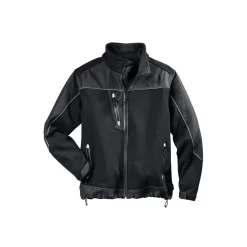Softshell Jacke Leno schwarz-anthrazit Größe XXL*Scheibler Outlet