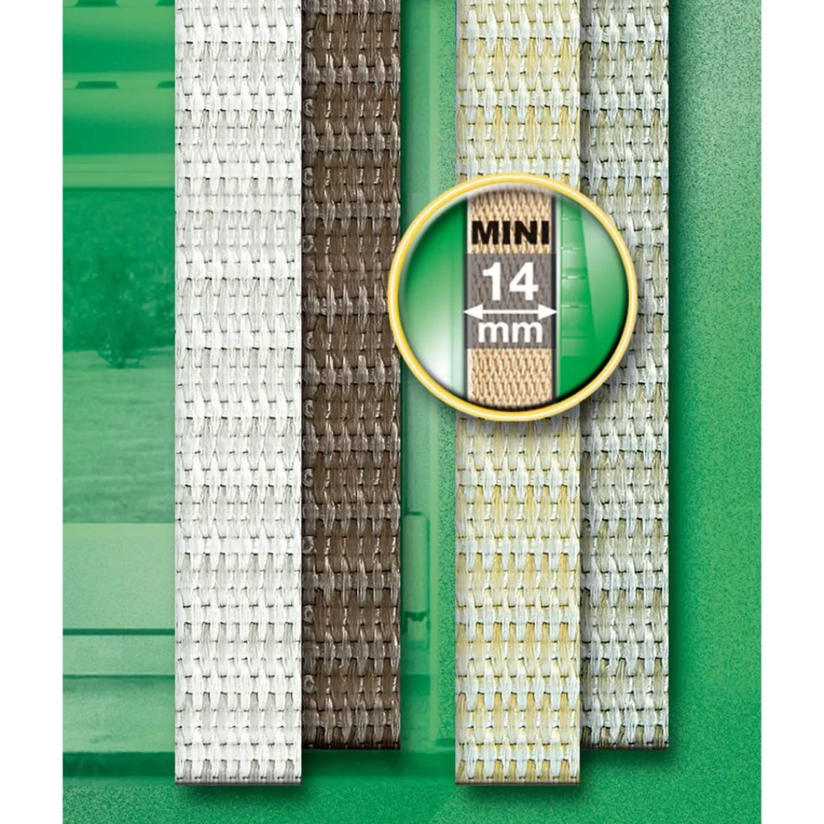 Gurtband Mini 14 mm / 4,5 m beige*Schellenberg Sale