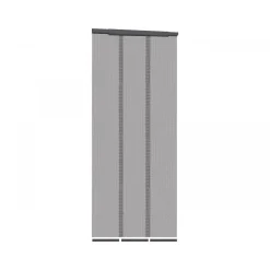 Tür Fliegengitter Teleskopvorhang 105-130 x 250 cm Breite verstellbar anthrazit*Schellenberg