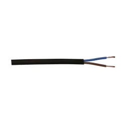 Schlauchleitung H03VVH2-F 2 x 0,75 schwarz 5 m* Best