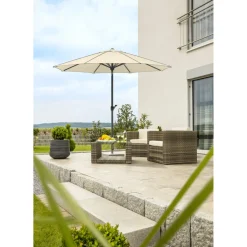 Sonnenschirm Adria 300 cm Natur^Schneider Schirme Hot
