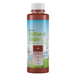 Silikat Vollton- und Abtoenfarbe rot 250 ml^Schöner Wohnen Farbe Best