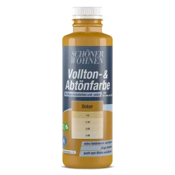 Voll-und Abtönfarbe Ocker 0,5 L*Schöner Wohnen Farbe Outlet
